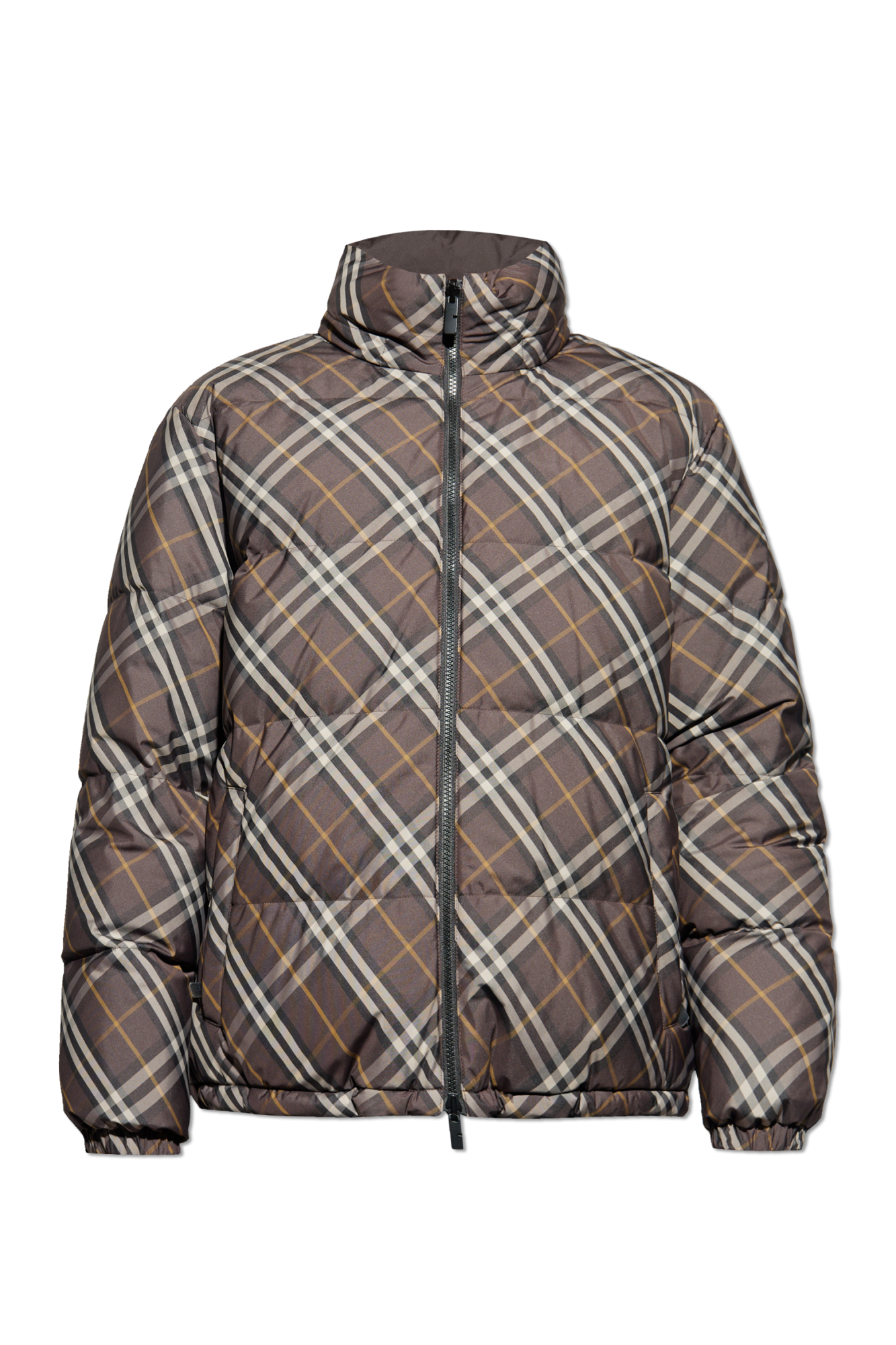 Brown Reversible down jacket Burberry - Vitkac Slovakia